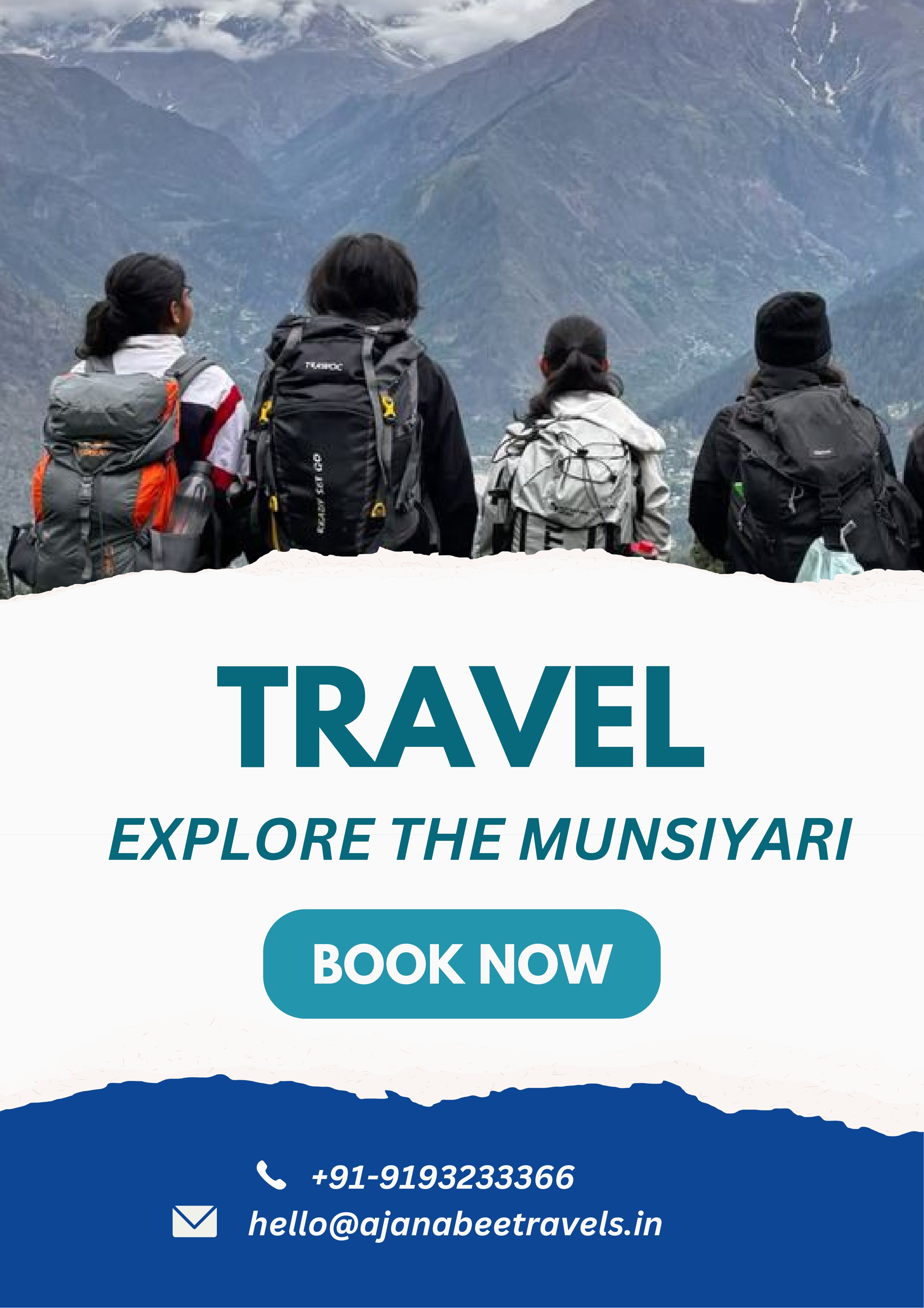 Munsiyari travel package contact and booking details